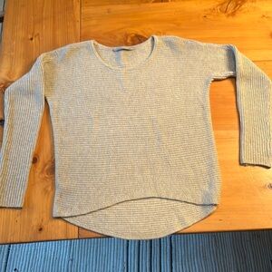 Athleta women’s M ribbed boat neck knit sweater